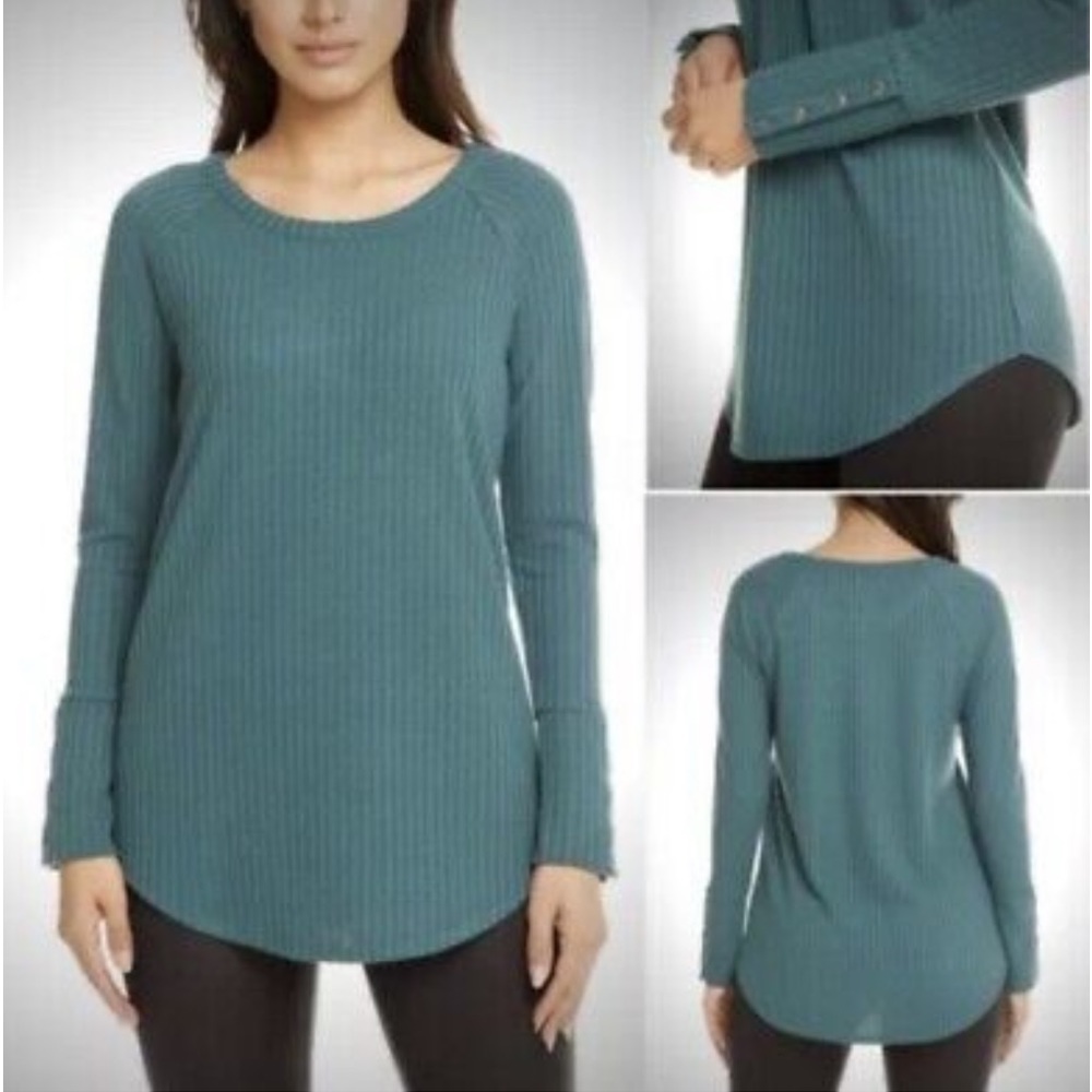 Chaser Waffle Thermal Sweater Sz L